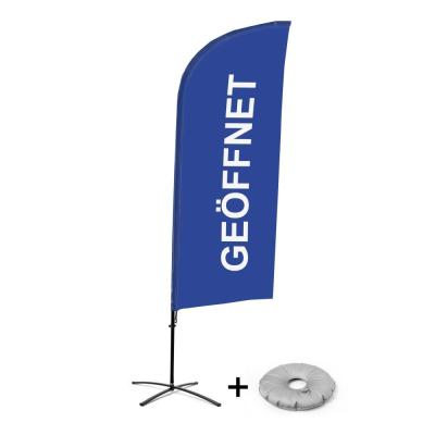 Promotional Beach Flag Custom Printed Outdoor Advertising Feather Flag