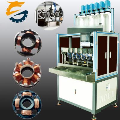 Faixa de diâmetro do fio 0,04 0,25 mm Magneto estatores Ventiladores de resfriamento Máquina de enrolamento automática