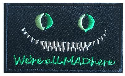 School Club Uniform Embroidered Patches For Caps / Hats Decoration OEM ODM