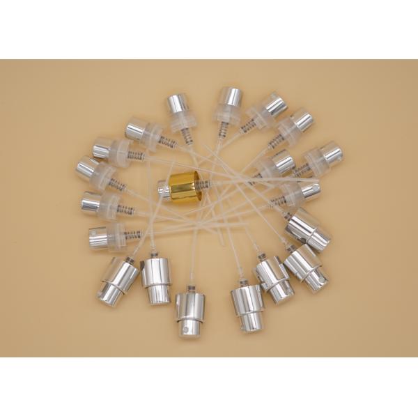 насос духов 15мм алюминиевый серебряный Кримплесс с воротником для личной заботы