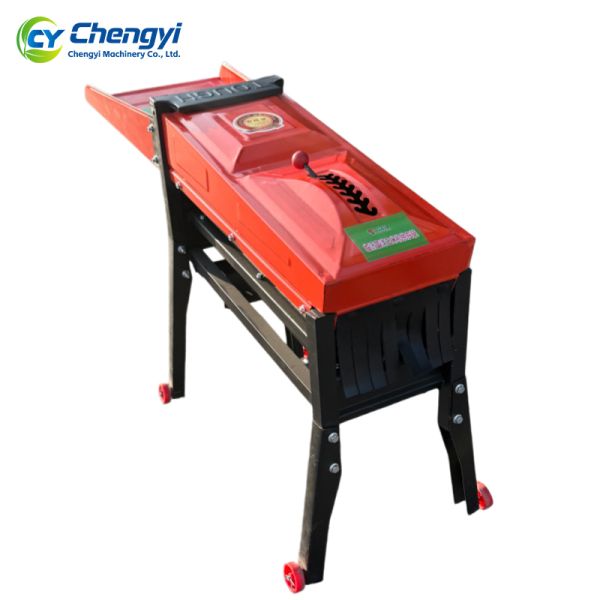 Reinforced Iron Corn Thresher With Blower Powerful Maize Kernel Removing Machine