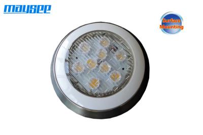 9w High Power Surface Mounted LED Pool Light 12VAC / DC Waterproof