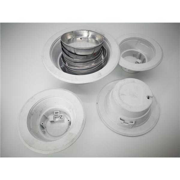 Long Progressive Die Stamping For Aluminium Drawing LED Light Holder Parts