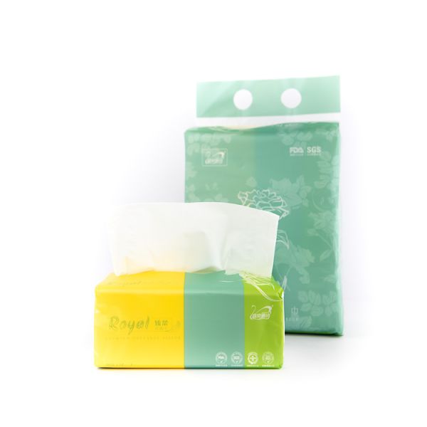 High Quality Wholesale Soft Packed Bamboo Facial Tissue
