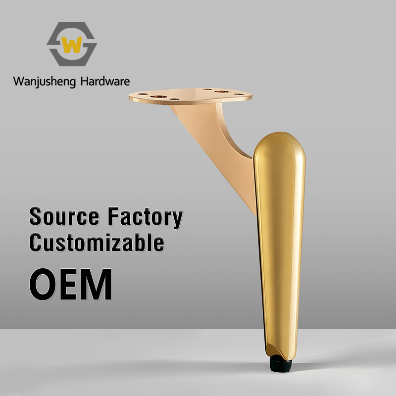 Thickened Metal L-shaped Sofa Legs Sickle-style Bed Legs Heightening Support Feet for Coffee Tables Furniture Hardware Fittings