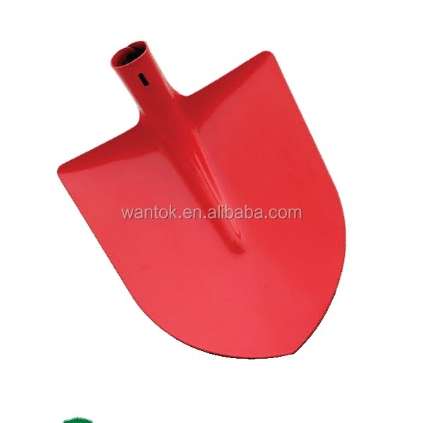 2025 Popular Type Red Garden Spades Shovel Head for Digging Tool Performance