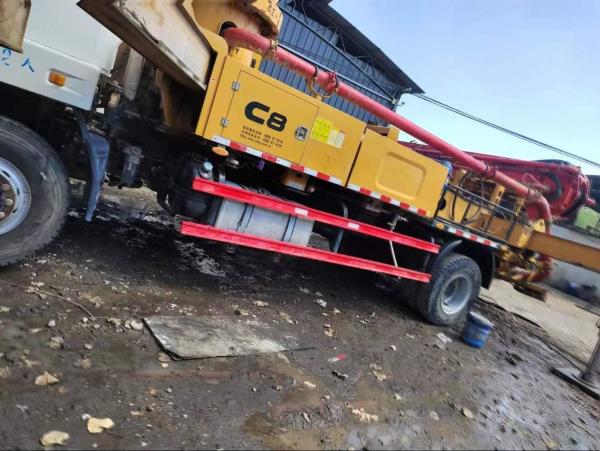 Concrete Pump Truck 2018 Sanys 38m Semi-Dry Shotcrete for Benefit