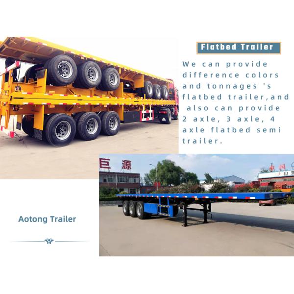 Прицел для грузовых автомобилей с плоской подвеской на двухоси длиной 40 футов или 20 футов, размер 12500*2500*1520