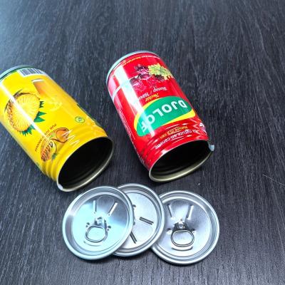 Embalagem de lata de metal para 310 ml, 250 ml de sumo ou laranja