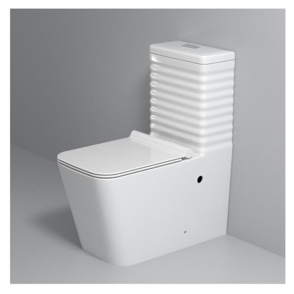 Home Hotel Restaurant Bathroom Design with Floor Mounted Toilet and Sink Sanitary Ware Set