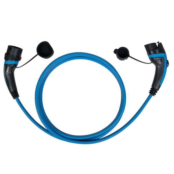 тип 1 кабеля режима 3 электрического автомобиля зарядного кабеля типа 1 32A 7.4kW к типу 2