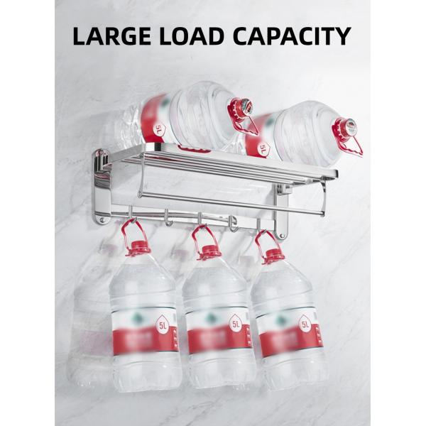 CUPC Bathroom Shower Accessories Five Pieces Toilet Paper Holder Towel Rack Set
