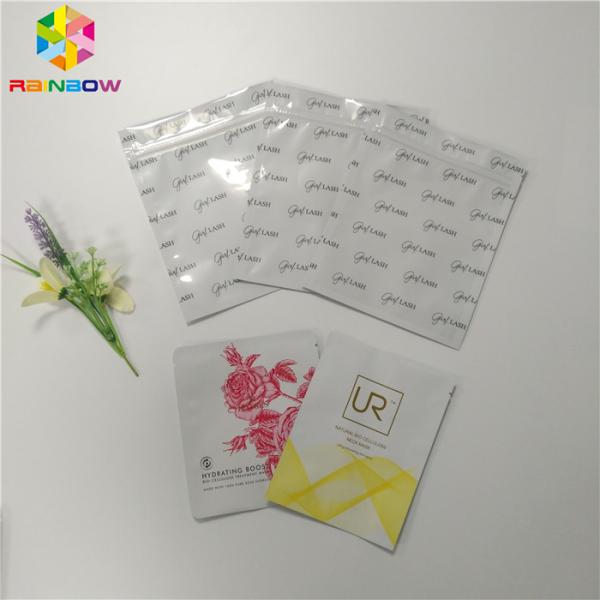 Сумки саше алюминиевой фольги пластиковые косметические для лицевой упаковки маски/ресницы