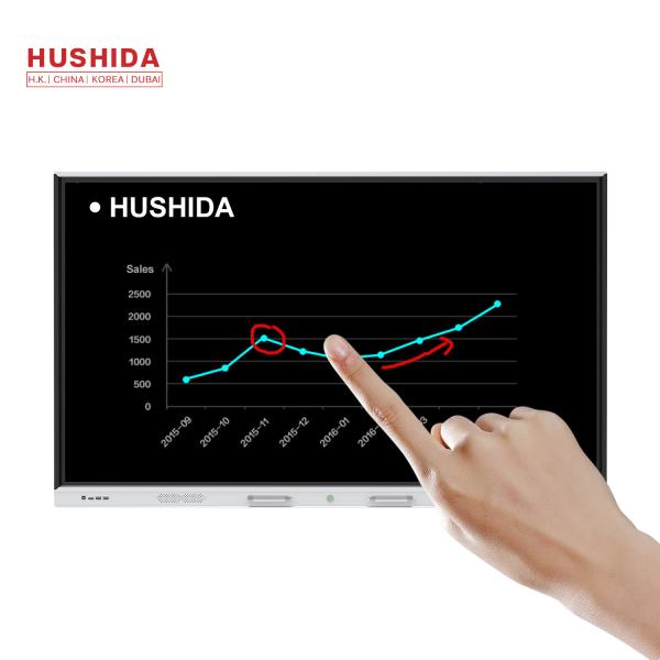 4k 3840*2460p Touch Screen Interactive Whiteboard 65 Inch Android Windows System
