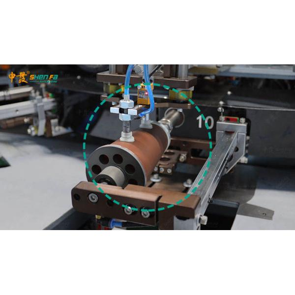 Coffee Cone Cups Silk Screen Printing Machines With UV Curing Flame Treatment