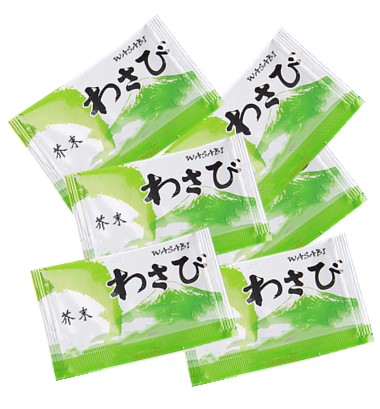 Mini Wasabi Sachet 0.0025-0.05kg Your Go-To Seasoning for Spicy Taste