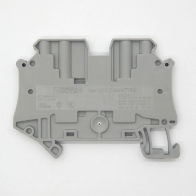 Phoenix Contact 500V 24 A Spring Terminal Block with 4 Connections Feed-through Terminal Block Connector