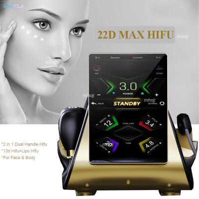 Hifu 22D MAX Machine Multi 13d Hifu Machine And RF Lipo 7d Hifu For Face And Body