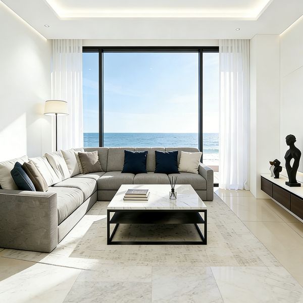 Customized Modern Design Leather Hotel Furniture Sets for 5 Star Guest Rooms