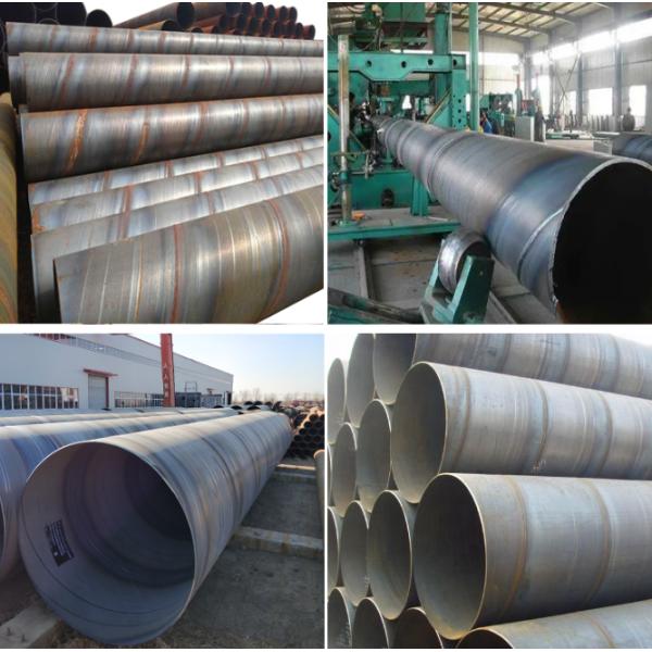 10m-12m закручивают в спираль гальванизированная труба трубы A500 A795 стальная спиральная для особенных применений