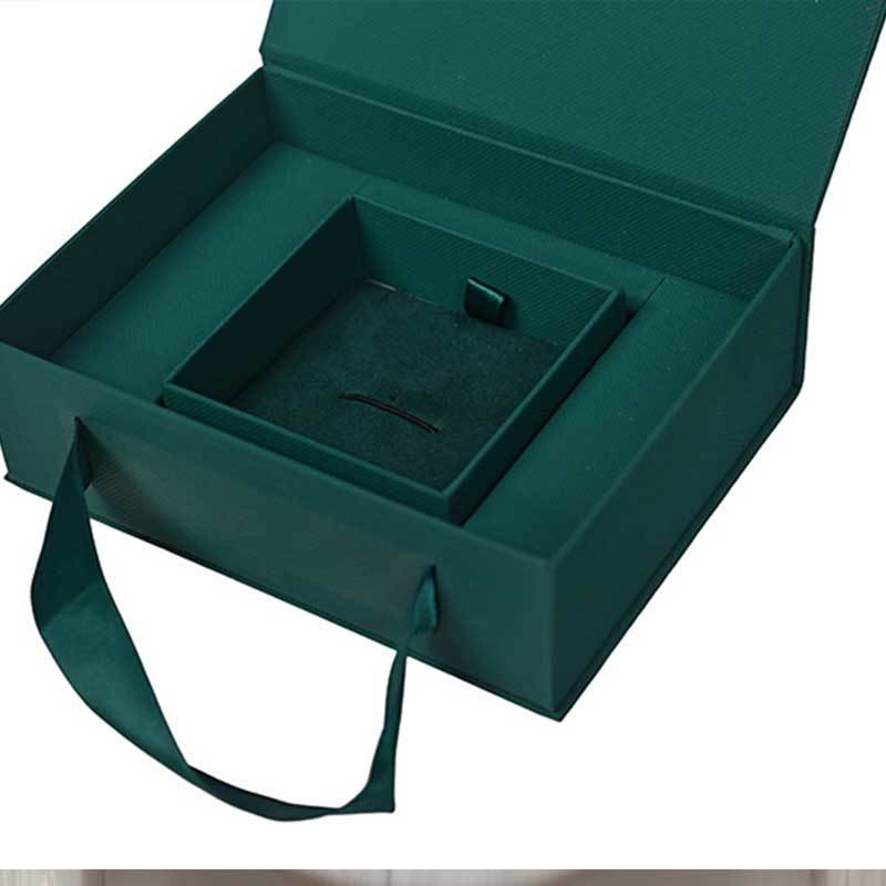 Custom Logo Luxury Gift Box with Eco-Friendly Material and Premium Finishing for Perfume Packaging