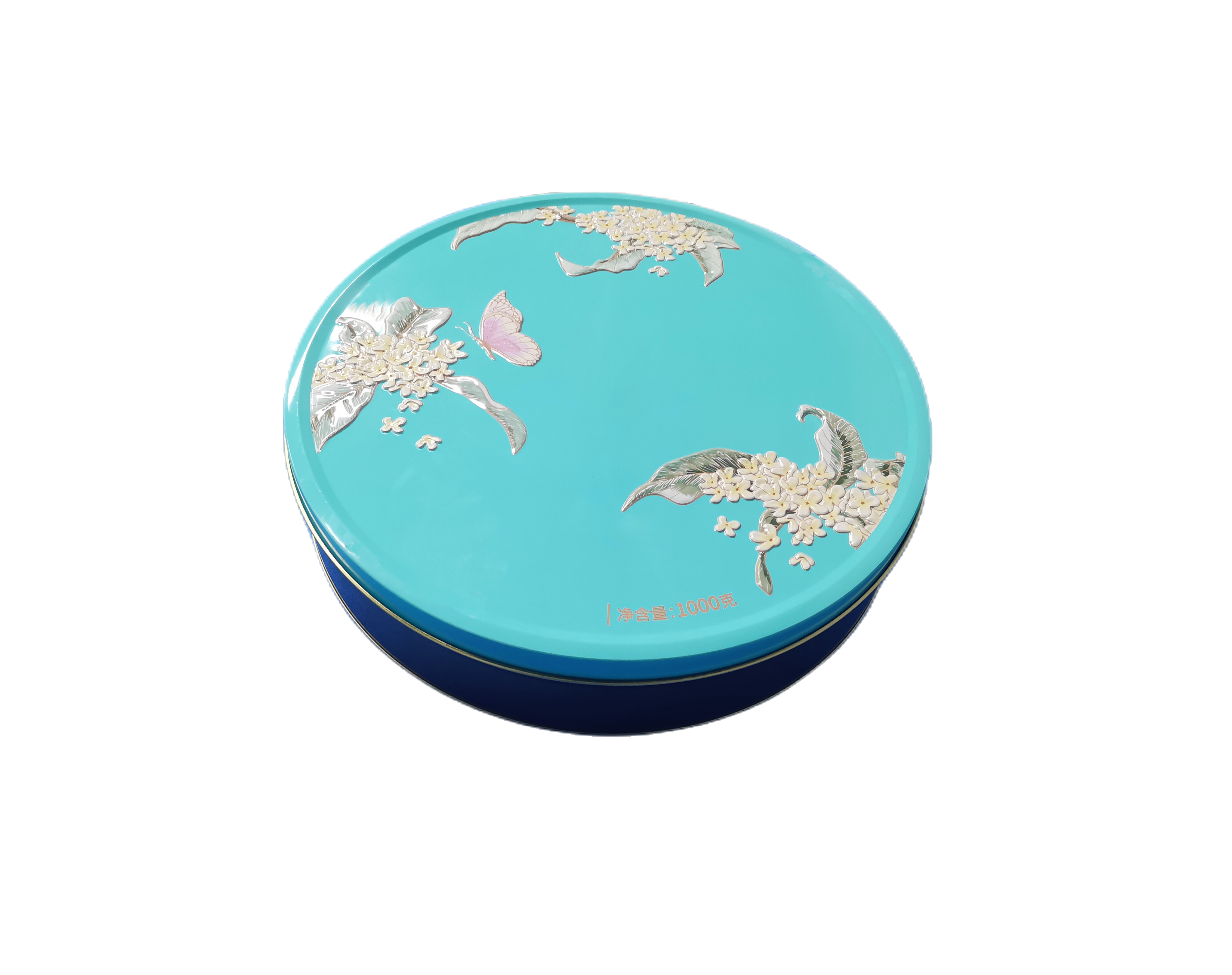 DADI Custom Food Grade Metal Tin Cookie Box Mooncake Box Biscuit Box