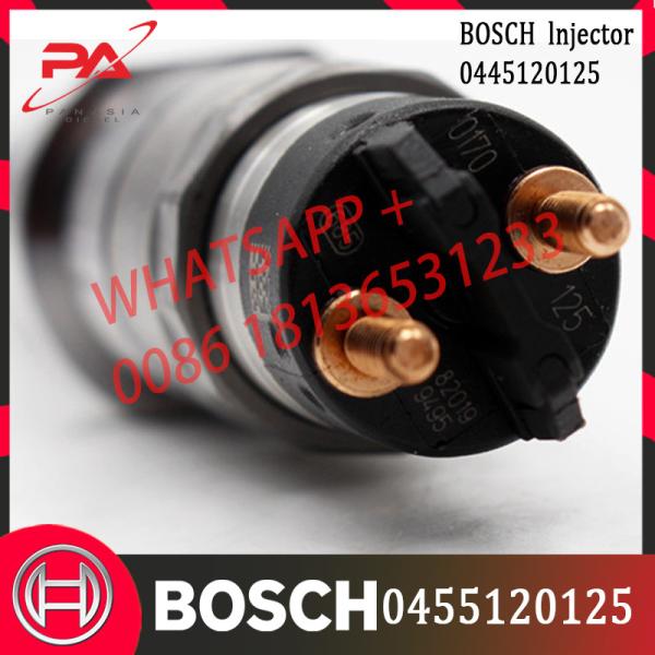 Original common rail fuel injector 0445120125 0986435522 high pressure spray nozzle DLLA 118 P 1697 DLLA118P1697