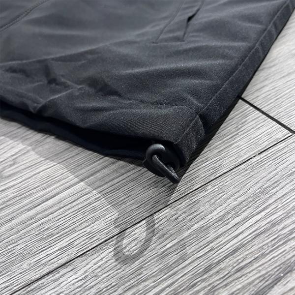 Custom Embroidered Logo Track Nylon Jacket Windbreaker Color Contrast Patchwork Lightweight Waterproof Jacket