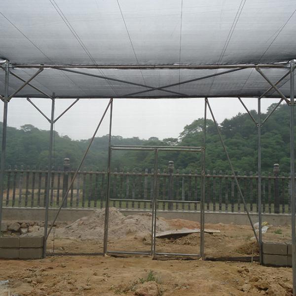 Polyethylene Lightweight Sun Shade Greenhouse Commercial Shade House