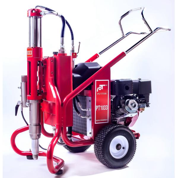 Gypsum / Dry Wall Mud Piston Pump Sprayer Airless Paint Sprayer 15.1L/Min