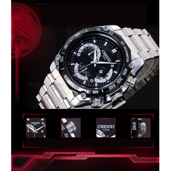 029A Stainless Steel Watch for Man Men Business Watches Wholesale Small MOQ Steel Watch