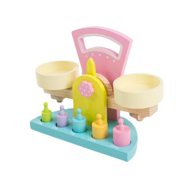 Безвкусная деревянная игрушка масштаба баланса для детей дошкольного возраста