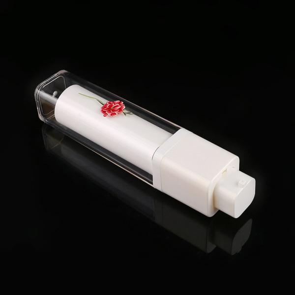 15ml 30ml 50ml Airless Facial Care empty lotion bottles with pump