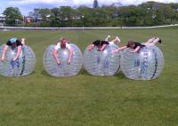 Bola inflable al aire libre de Zorb del cuerpo de la bola de Bunmper del aire del PVC el 1.5m de los juguetes 0.8m m para el adulto