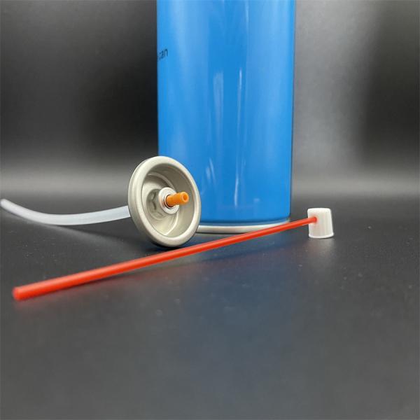 Precision Clog-Resistant Carburetor Cleaner Valve for Effective Engine Degreasing Aerosols with Wide-Fan Spray Technology