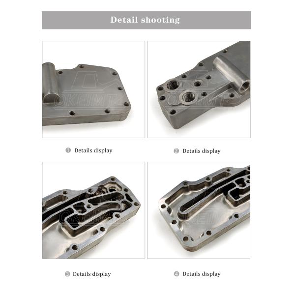 6D107 PC200-8 Cummins Engine Oil Cooler 3979393 With Long Lifetime