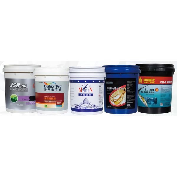 PLC Control Heat Transfer Printing Machine For Tapered Buckets