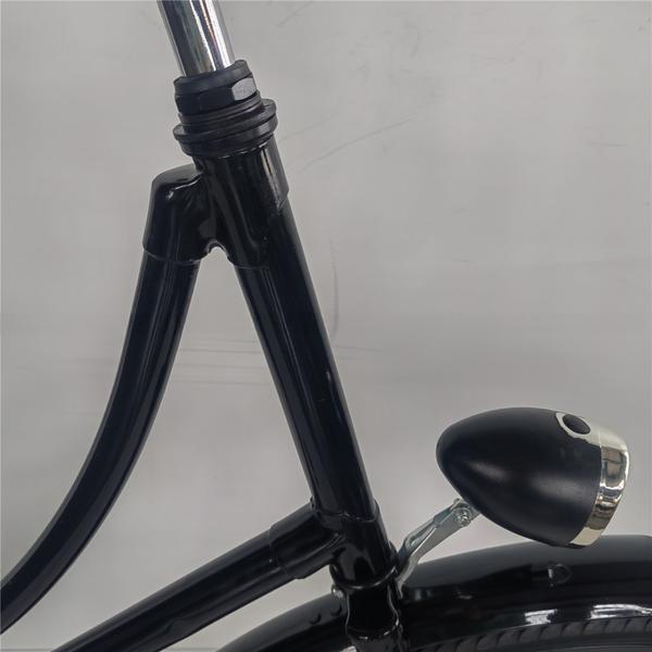 Single Speed 28 Inch Vintage Classic Black Lady Oma Holland City Cruiser Dutch Bike Bicycle for Women
