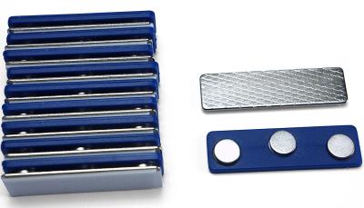 Kellin Neodymium Magnets Name Badge Magnets Magnetic Name Tag Holders with Three Neodymium Magnets