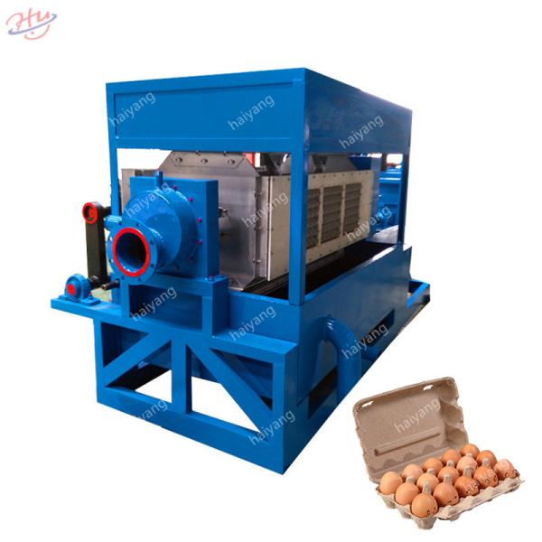 Ovo pequeno natural Tray Making Machine do CE 1500pcs/H do gás