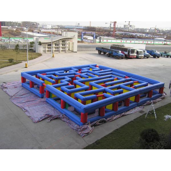 Inflatable Tunnel Maze Game, Inflatable Maze Field For Chilren