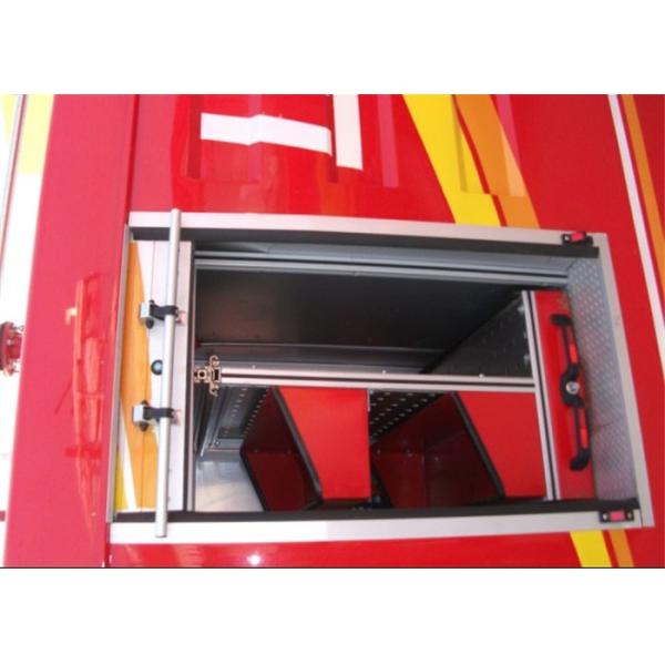 Поднос серебряной алюминиевой пожарной машины вертикальный для особенных кораблей