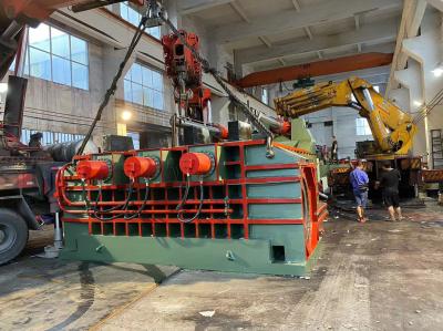 Modo de funcionamiento automático Máquina compactadora de chatarra para chatarra de acero