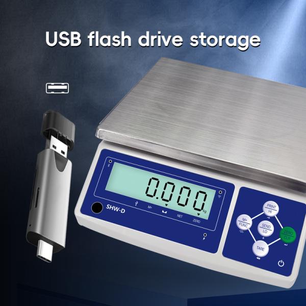226mm*295mm SHWDL-15KG 4G Communication ERP Software LCD Display AC/DC Power Supply