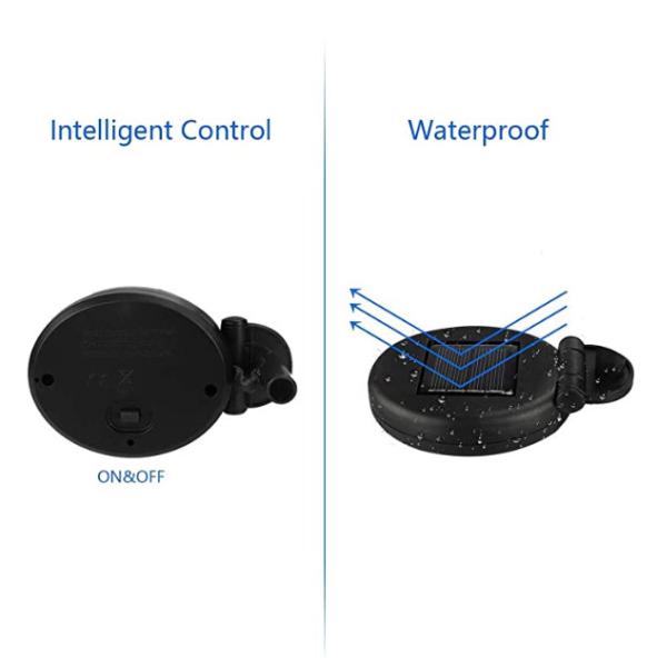 Courtyard Decoration IP65 1.2V Solar Powered Flower Garden Lights