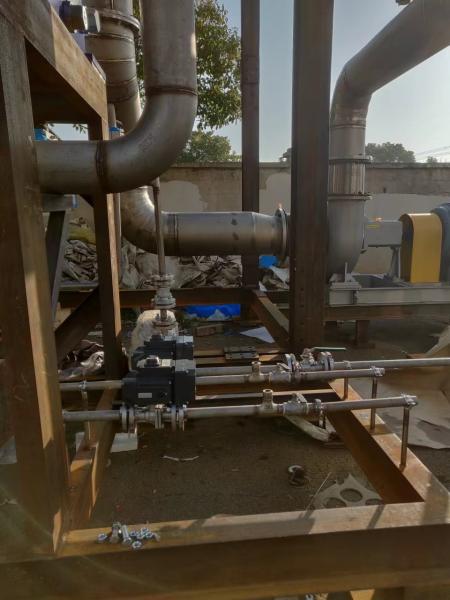 High Salt Wastewater Forced Falling Film Vacuum Vapor Recompression Evaporator