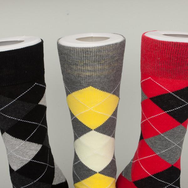 Sweat Absorbent Cotton Dress Socks With Snngging Resistance Breathable Material