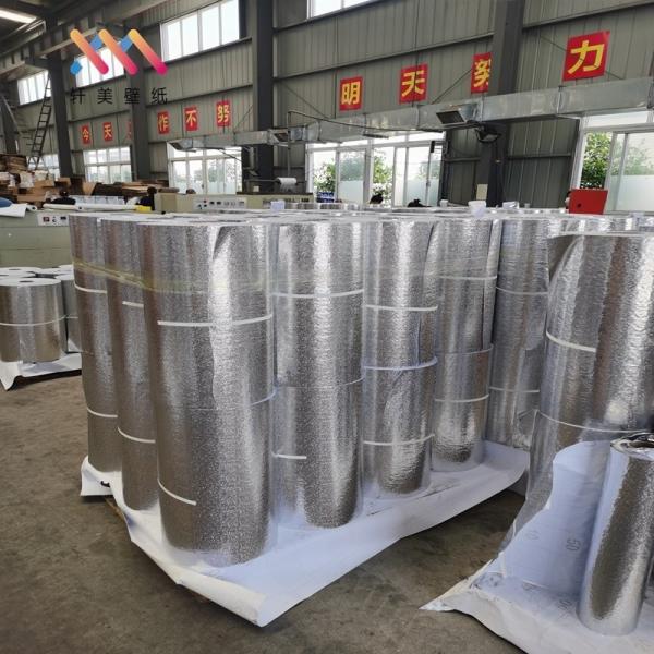 Gold And Silver Kitchen Aluminium Foil Sticker Waterproof Aluminium Wall Paper