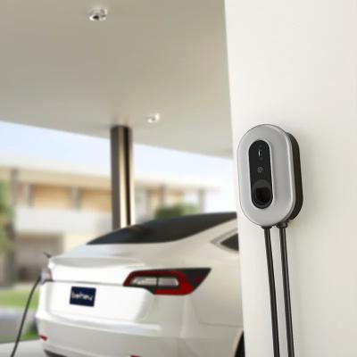 App Control Single Gun 50A Portable Level 1 Type 2 EV Charger With CE Certificate