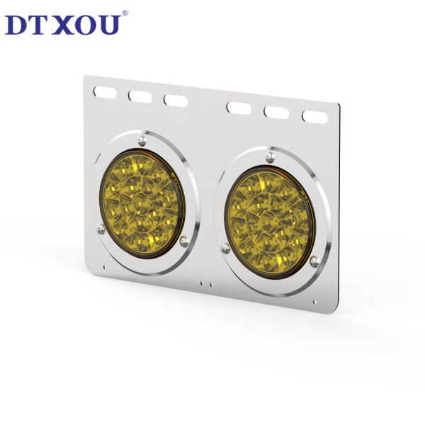 4-inch LED Trailer Tail Light with Waterproof IP67 Rating and Stainless Steel Bracket